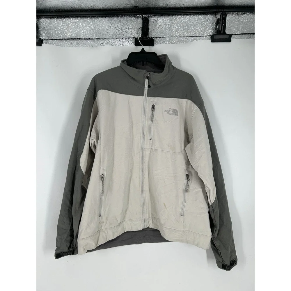 The North Face Apex Bionic Softshell Jacket Mens‎ Large Fleece Lined Full Zip Up